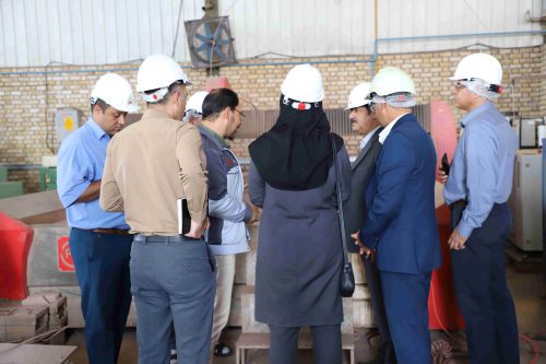 میزبانی شرکت شکوفا صنعت پویا از پرسنل برق منطقهای کرمان